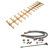 Double Tree-Style Brass Burner - CFBDT480